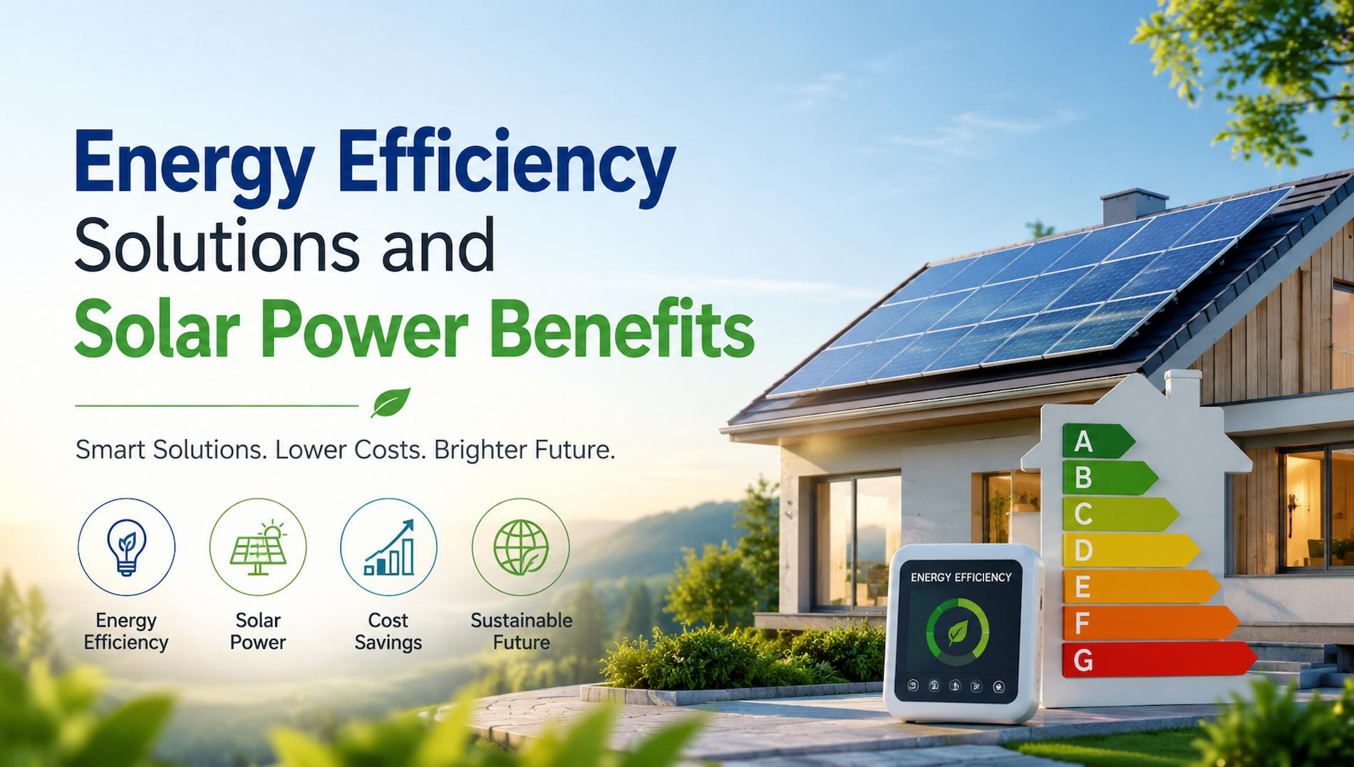 Energy Efficiency Solutions and Solar Power Benefits