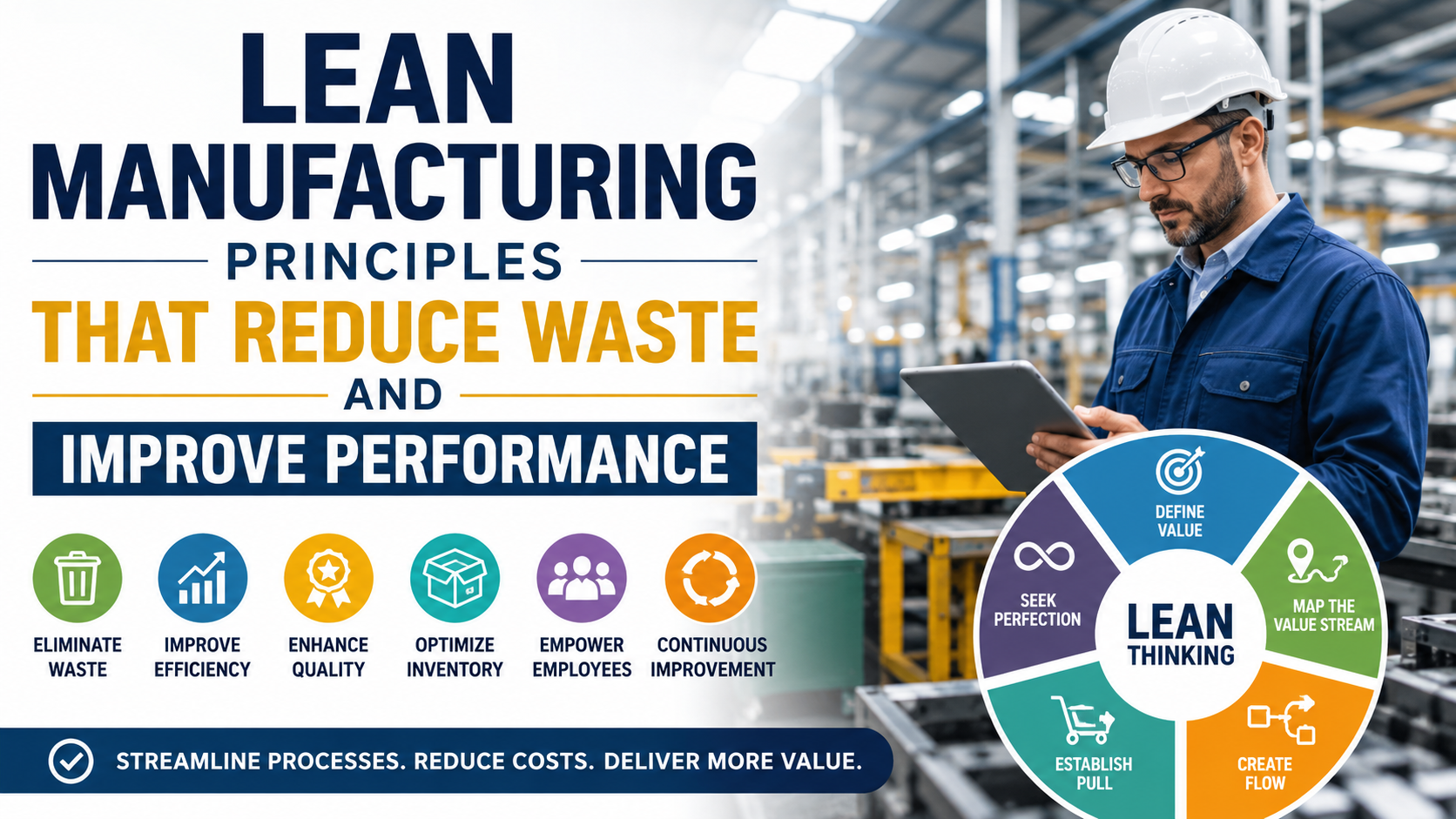 Lean Manufacturing Principles That Reduce Waste and Improve Performance